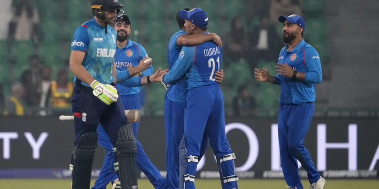 अफगानिस्तानसँग पराजित इङ्ल्याण्ड बाहिरियो