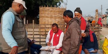 विकास र सुशासनको एजेन्डासहित राजेश साह घरदैलोमा