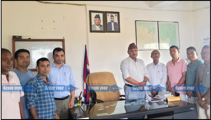  किसानका समस्या समाधानको माग गर्दै कोल्हवी नगरपालिकालाई ज्ञापनपत्र 