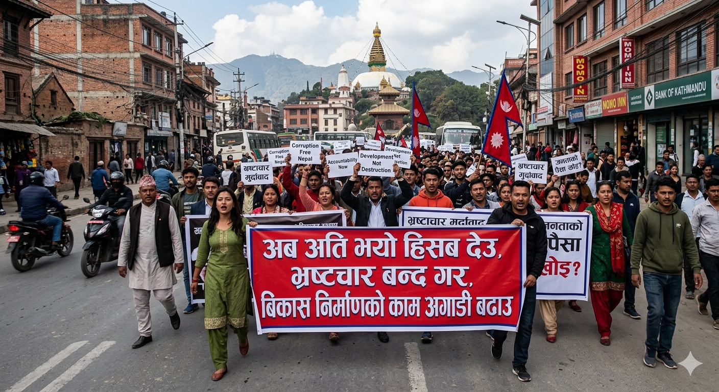 कोल्हबीमा विकासको नाममा लुट, जनताहरु कहिलेसम्म चुप ? अब त जागौं