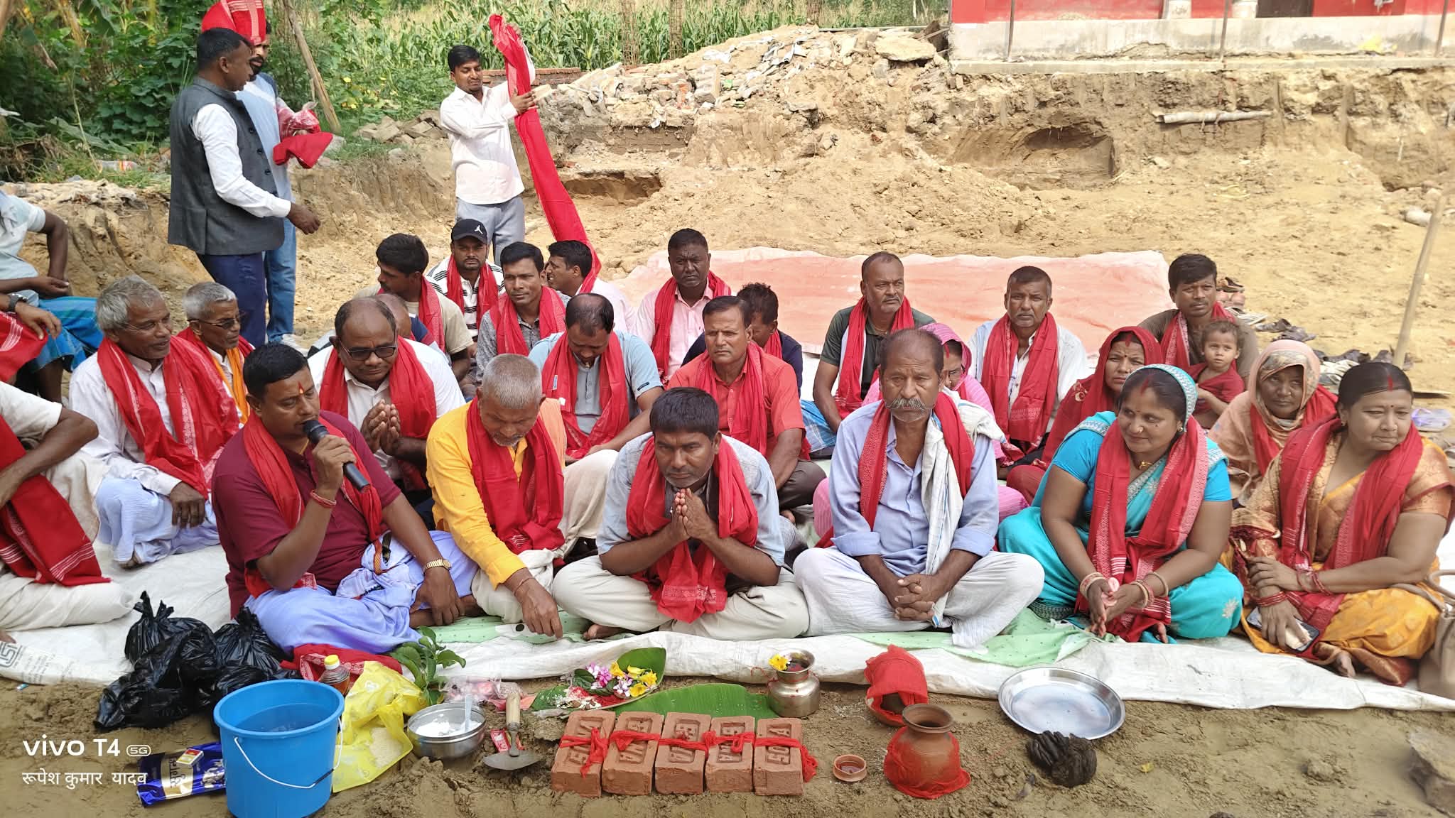 देवाही गोनाहीको उचिडिअमा चार कोठे विद्यालय भवनको शिलान्यास