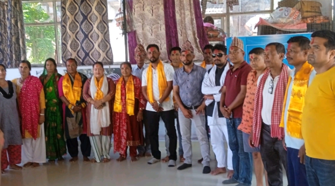 कोल्हबीका वडा नं. ३ र ४ मा उत्साहपुर्ण जनमानसका बिच रास्वपाको समिति गठन